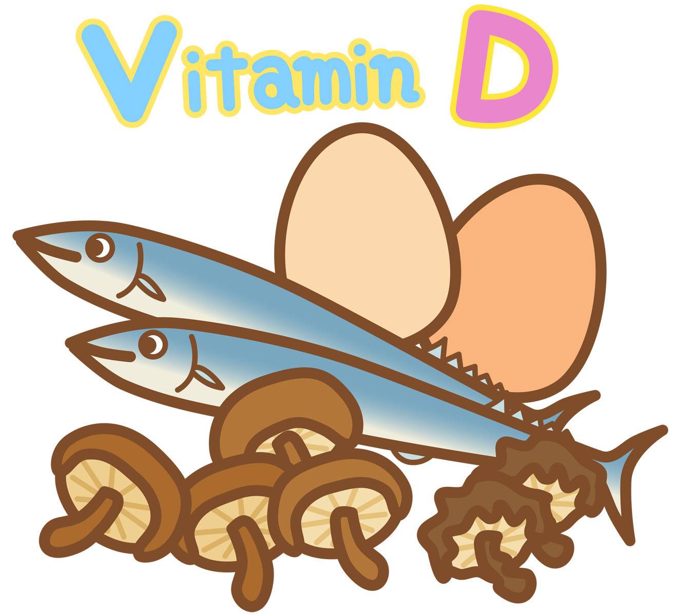 ビタミンDイラスト