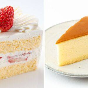 「ショートケーキ」と「チーズケーキ」、糖質が多いのはどっち？管理栄養士が比較して解説