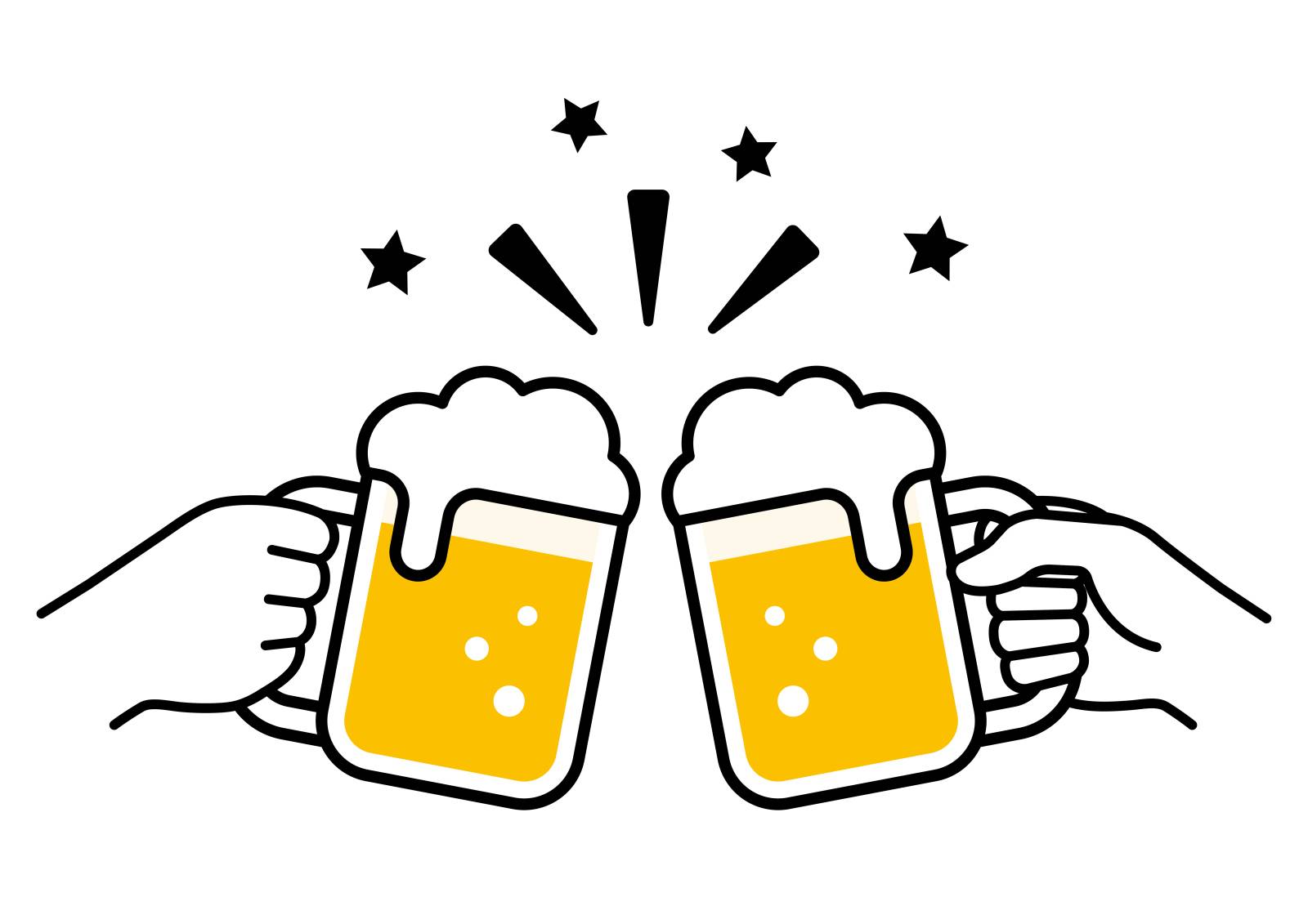 ビールのイラスト