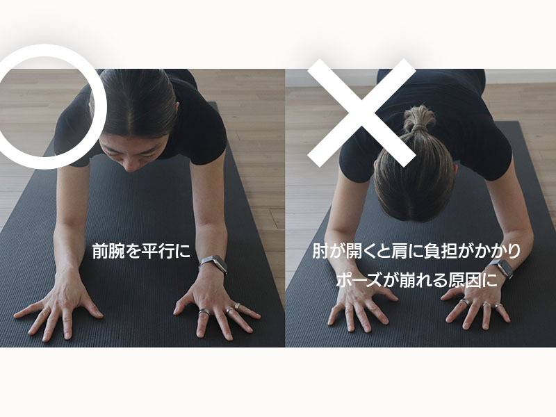 前鋸筋プランクPOINT