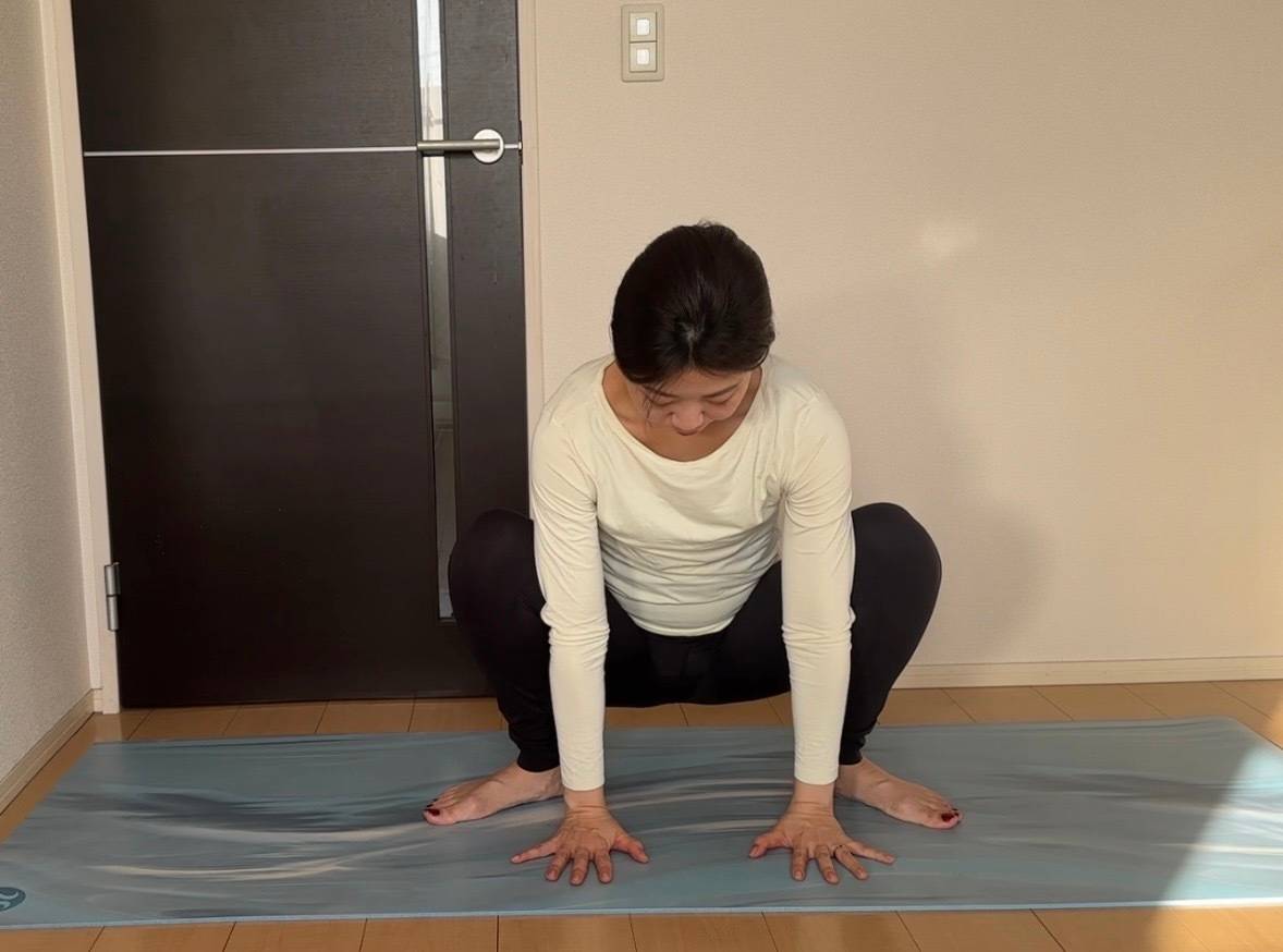 花輪のポーズ①