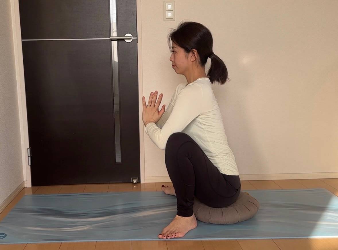 花輪のポーズ④