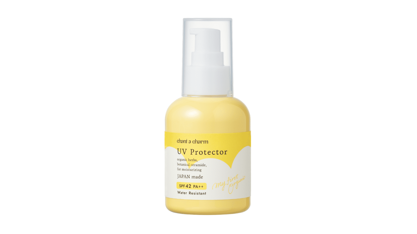 UV プロテクター SPF42 PA++ （無香料）80ml ￥3,630（税込）／チャントアチャーム　問い合わせ先：0120-070153