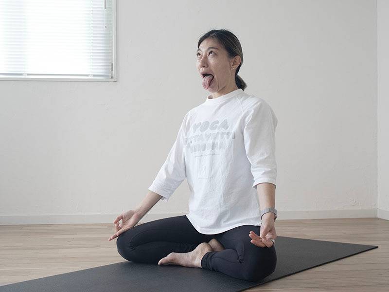 ライオンのポーズ２