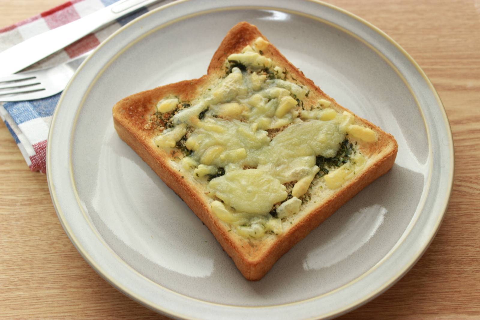 青のりごまチーズトースト