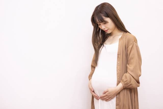 妊娠中の女性