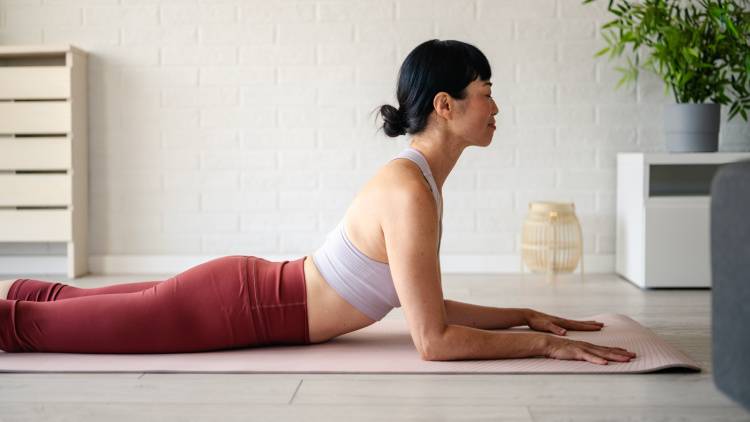 【姿勢が悪いのは背骨が固まるから】背中をやさしく反らして背骨の動きを取り戻す！スフィンクスのポーズ