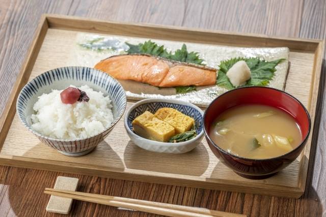 健康的な朝食