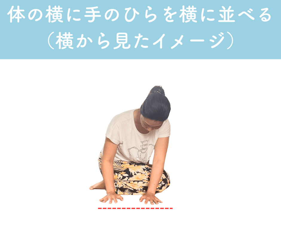 腰のストレッチ