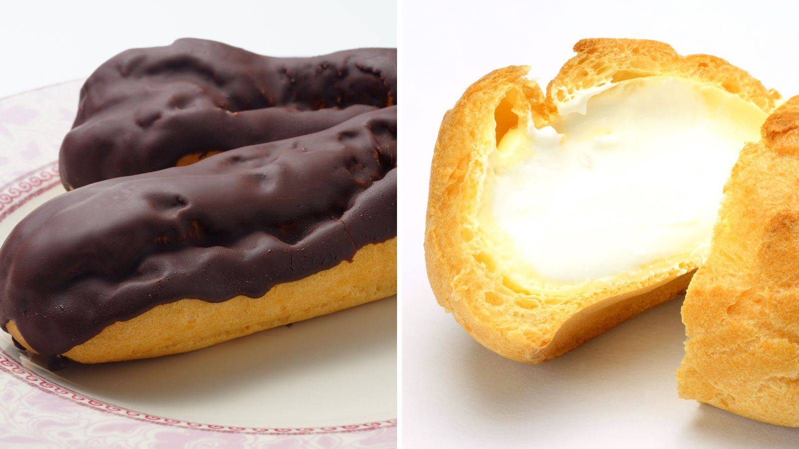「シュークリーム」vs「エクレア」糖質対決！ダイエット中に選ぶべきスイーツを管理栄養士が解説