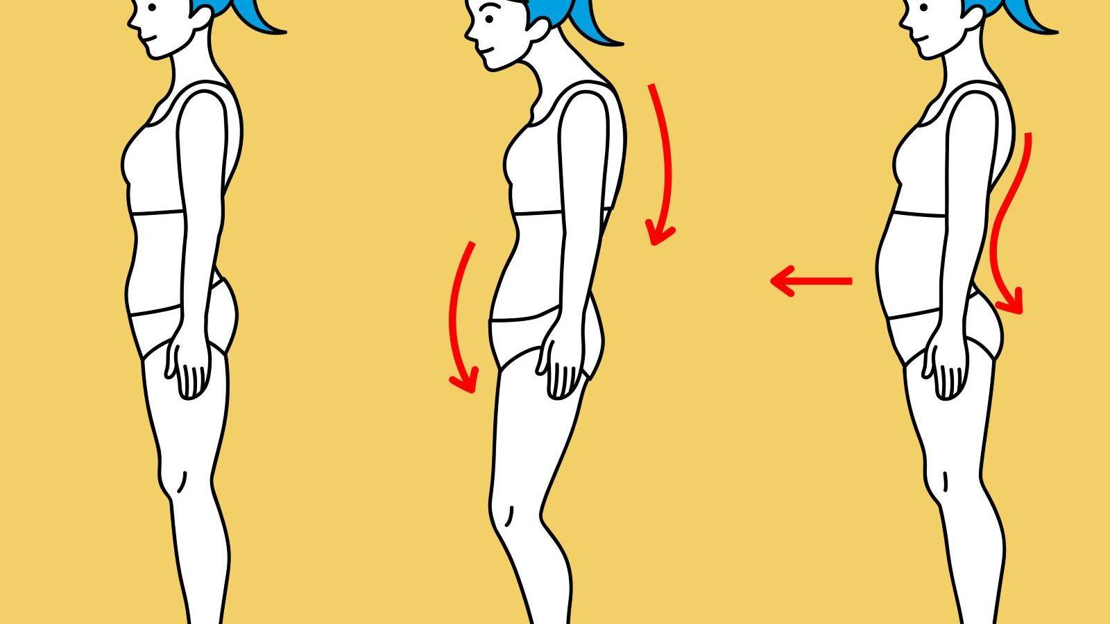  姿勢の悪さに悩む人→【不良姿勢をリセット】上半身太りや慢性的な腰痛や肩こりにも効く「立位の前屈ポーズ」 