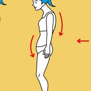 姿勢の悪さに悩む人→【不良姿勢をリセット】上半身太りや慢性的な腰痛や肩こりにも効く「立位の前屈ポーズ」