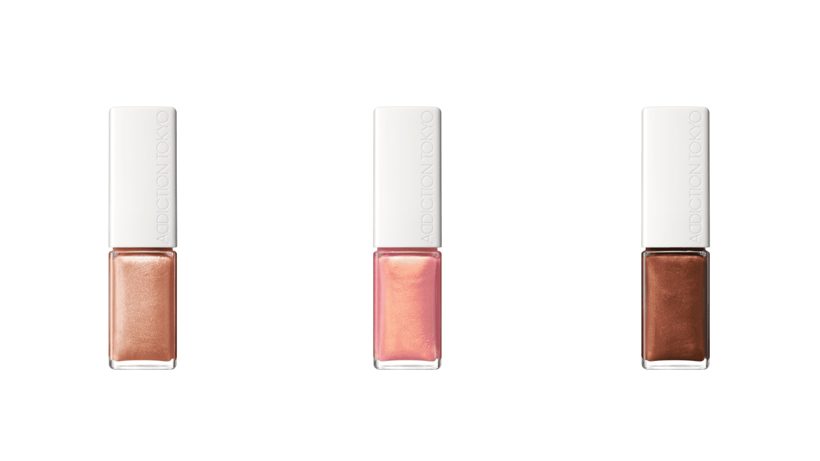 アディクション　ザ リップグロス 101、102、103　各￥4,070（税込・限定色）／ADDICTION BEAUTY 問い合わせ先：ADDICTION BEAUTY 0120-586-683