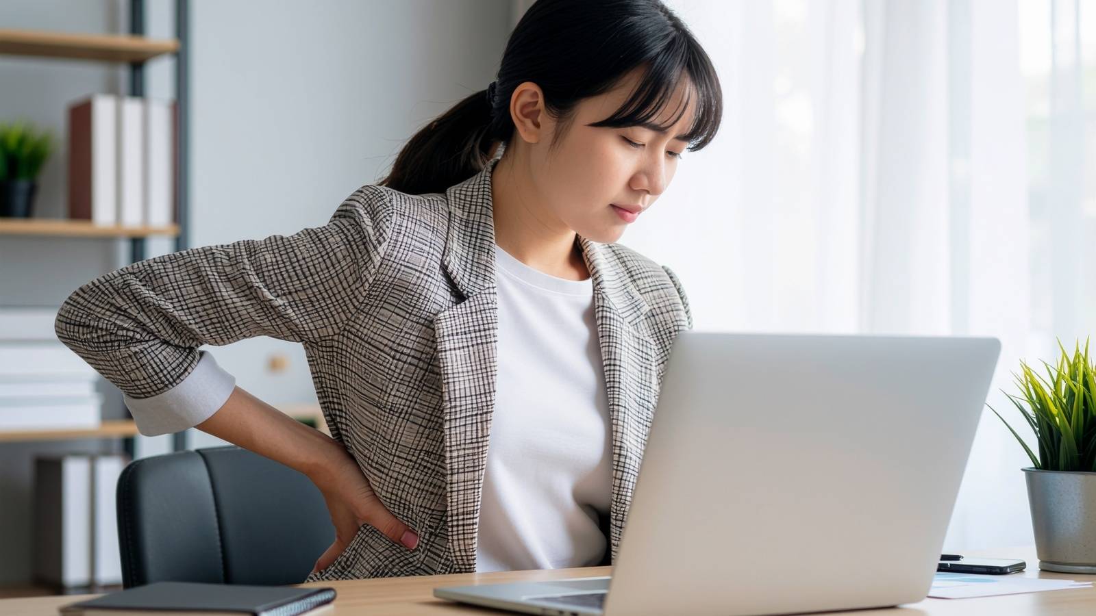  【デスクワークの人は反り腰になりやすい】お尻のインナーマッスルをほぐす「座ったまま３分ストレッチ」 