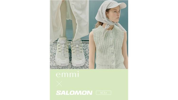 <emmi>Salomon「ACS+」別注モデル登場。スポーティーさに軽やかさを添える一足