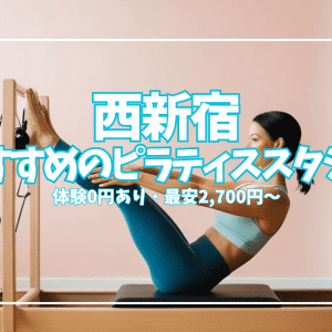 【体験0円あり】西新宿のピラティスおすすめ8選|女性専用・少人数・マシンで比較