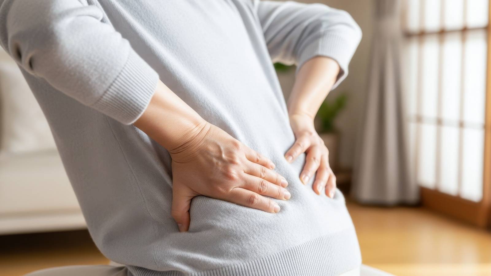  腰が重だるいのはもも裏が硬いせい？【寝たままできる】腰ケアのためのもも裏ほぐしタオルストレッチ 