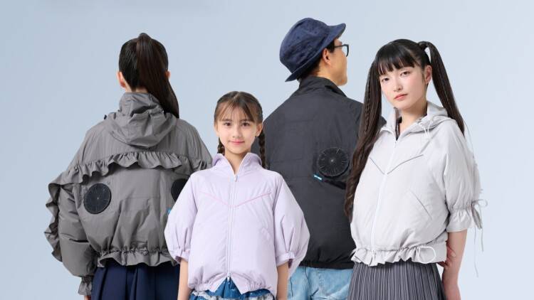 おしゃれも涼しさもあきらめない！暑くなりそうな今年の夏にきっと大活躍「fanqlo」のファン付きウェア