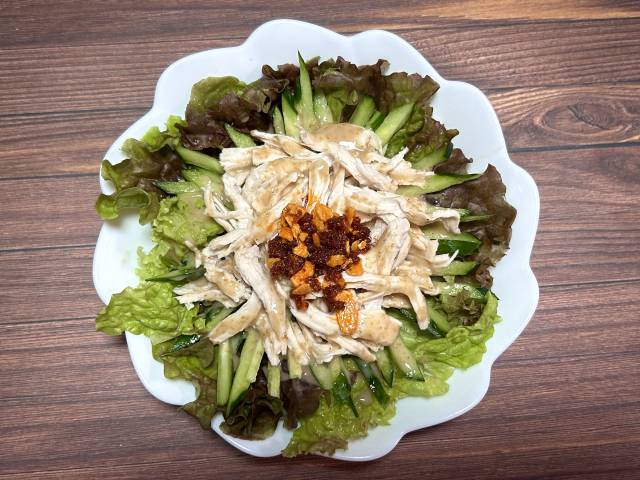 きゅうりと鶏むね肉