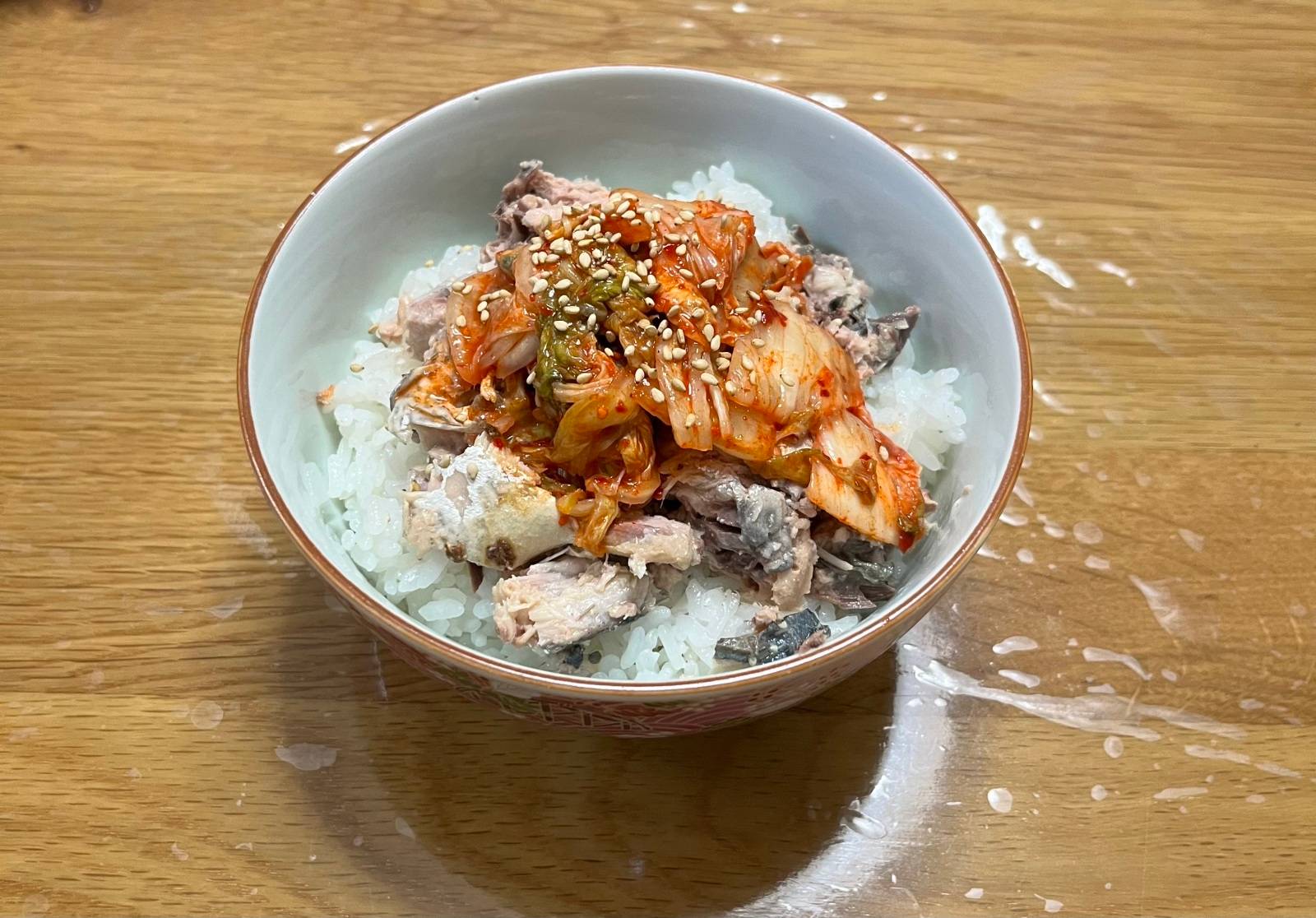 鯖キムチ
