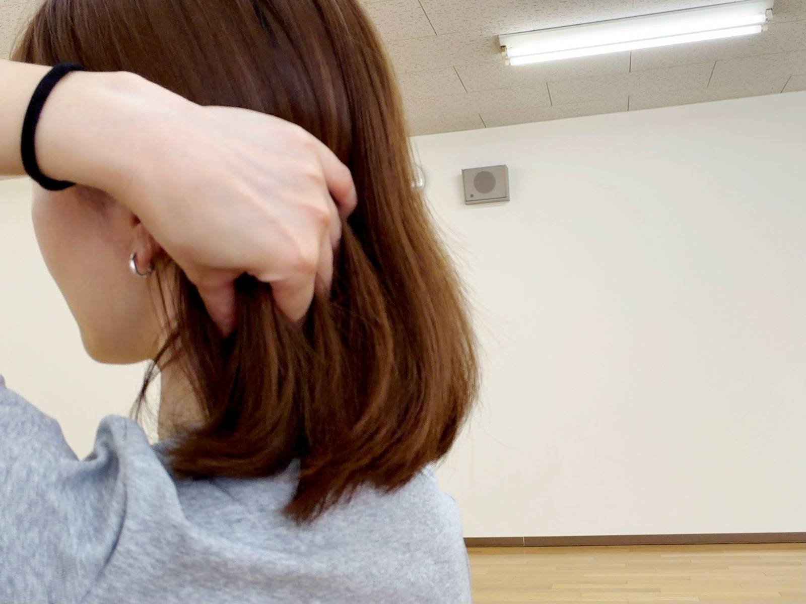 側頭部ほぐし