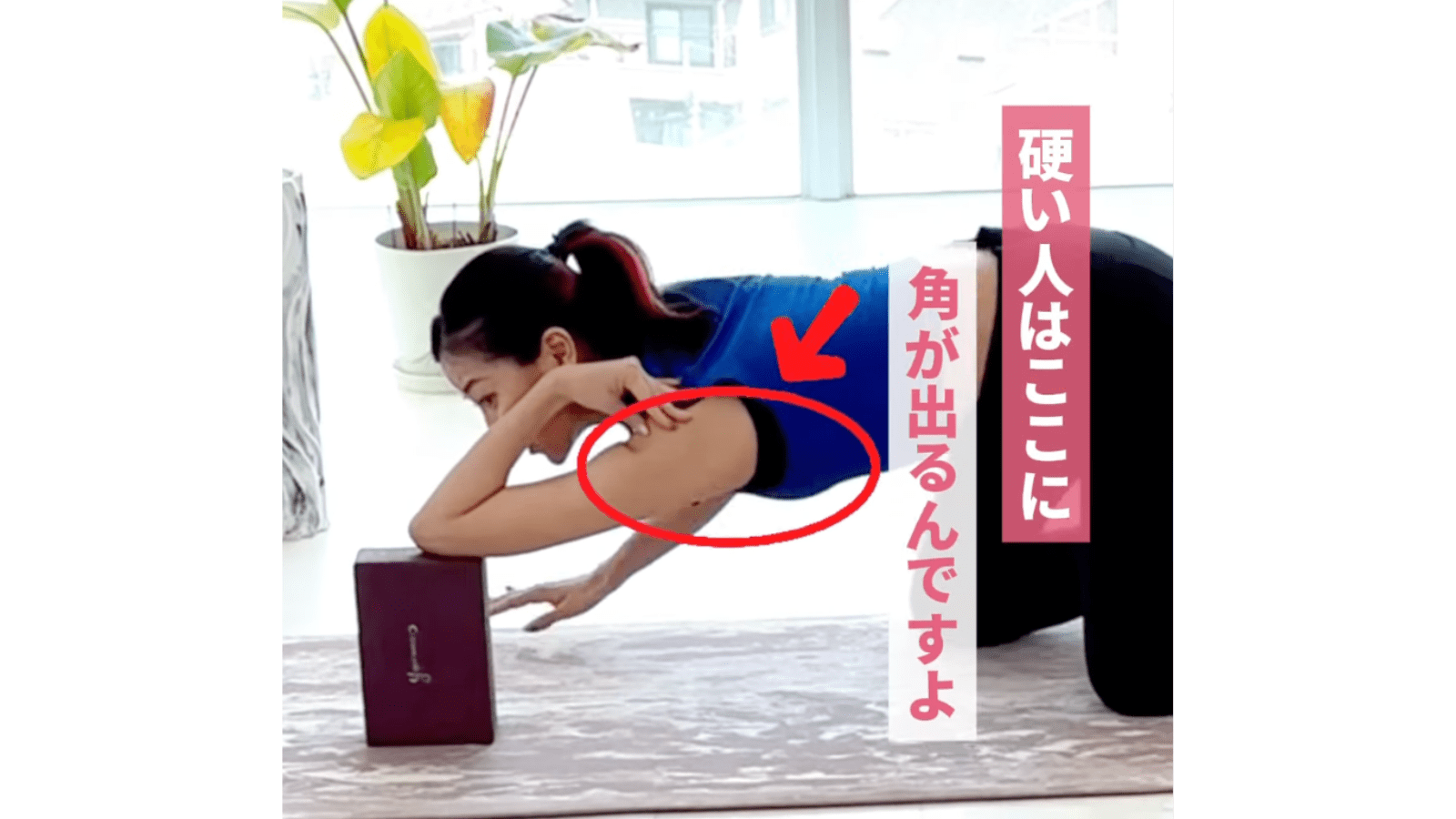 二の腕痩せストレッチ