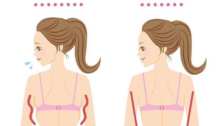 〈ブラジャーのハミ肉〉原因は巻き肩?【40代から始めたい】脇の前ほぐし1分エクササイズ