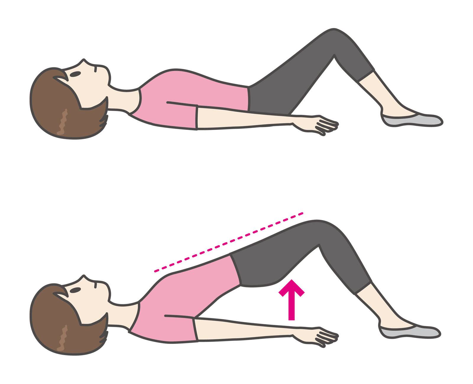 お尻のトレーニング