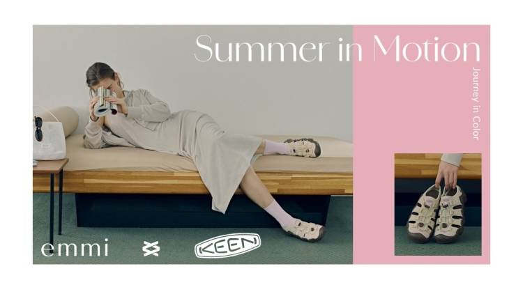 <emmi>夏のお出かけに。KEEN別注サンダル&和紙ソックスで楽しむ、快適な足元