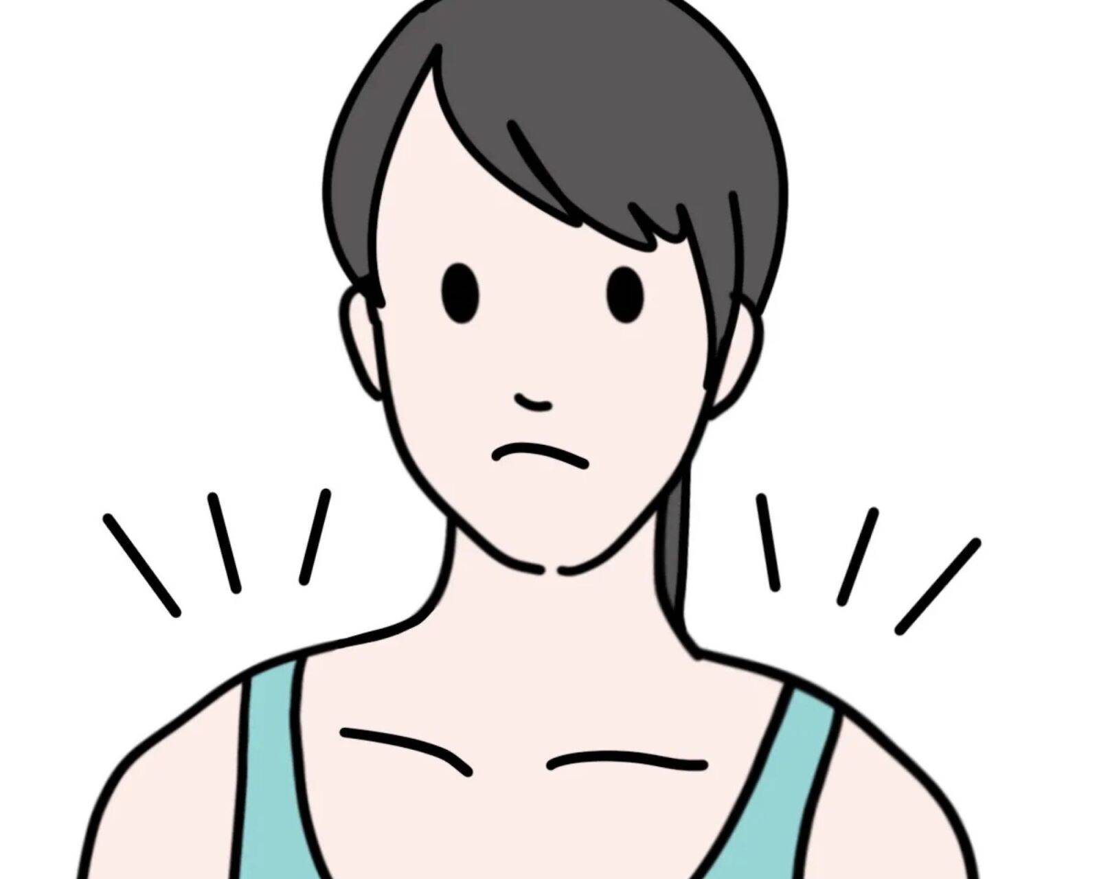 モッコリ肩