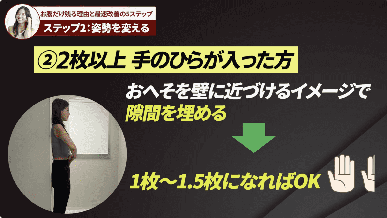 姿勢チェック