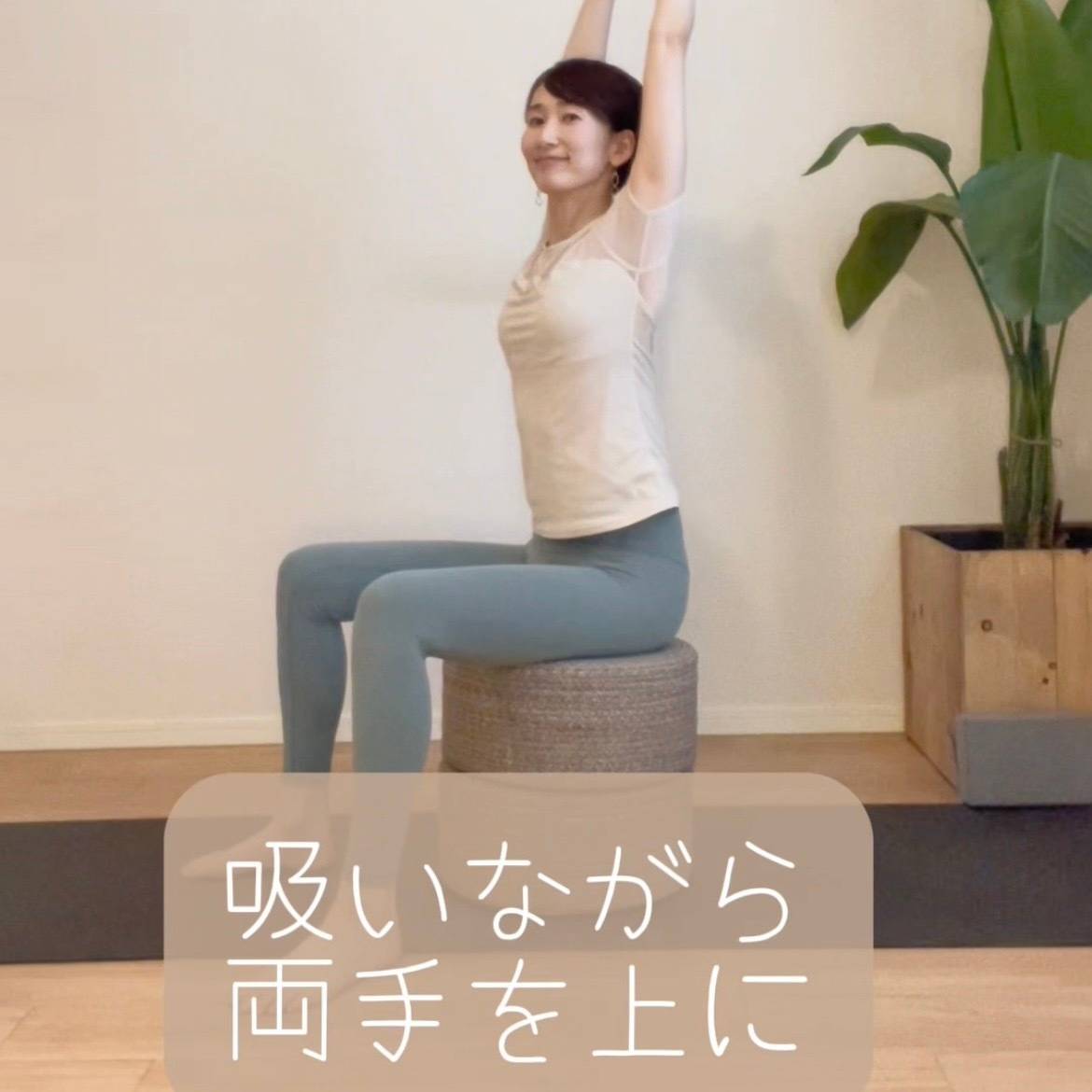 腸活ヨガ