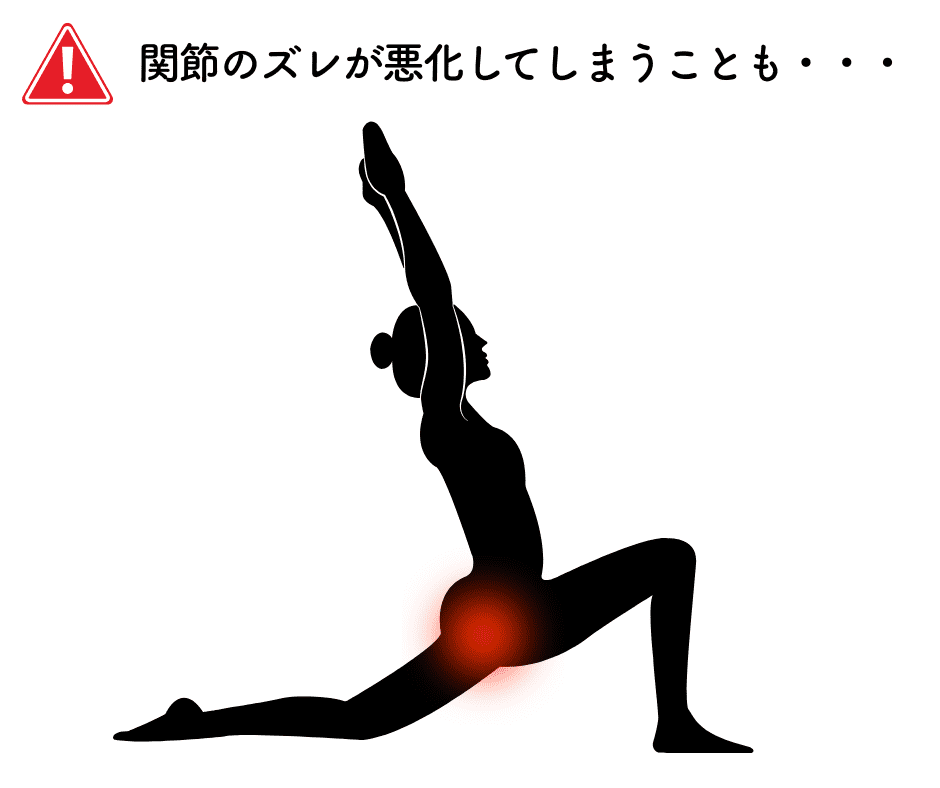股関節ストレッチ