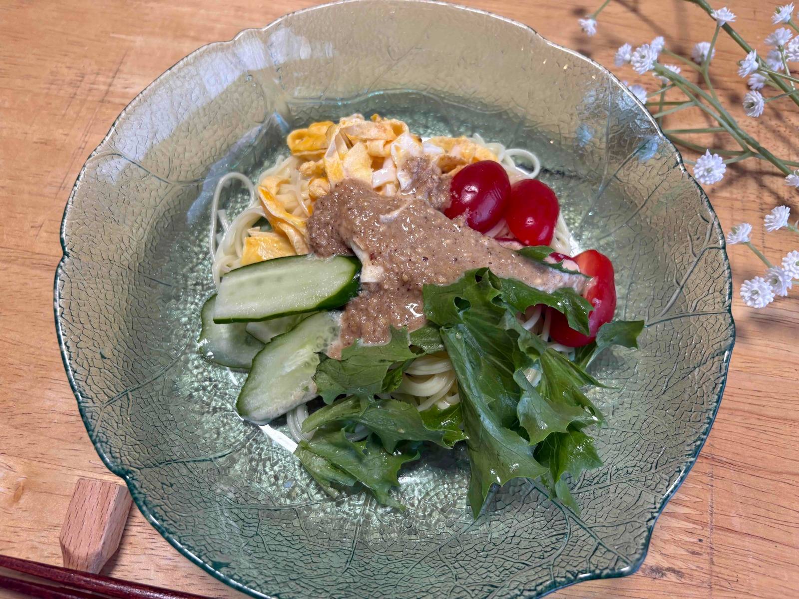サラダそうめん