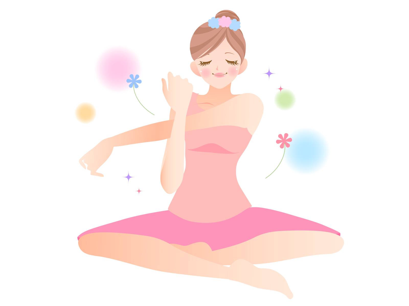 身体巡りイラスト