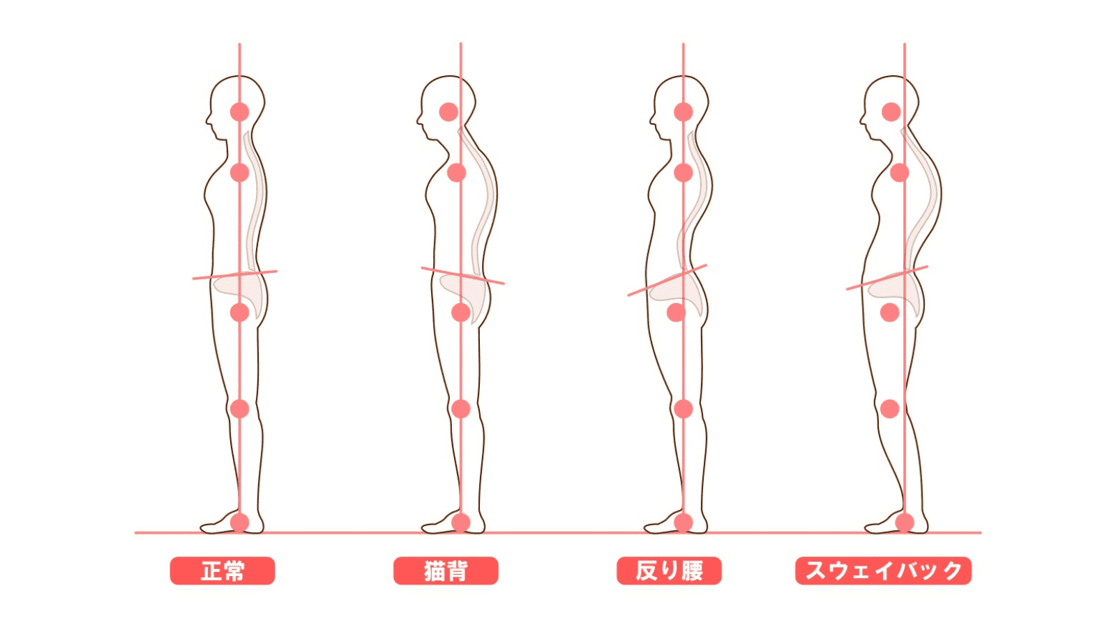 イラストAC　姿勢