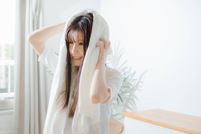 お風呂上がり