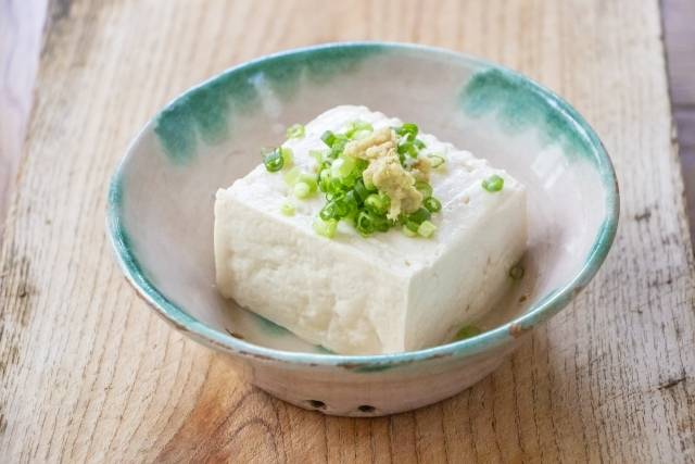 ネギと豆腐