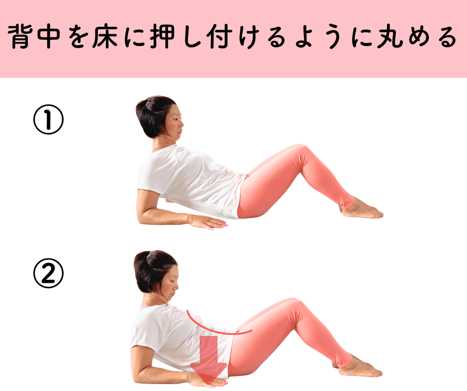 お腹凹ませエクササイズ
