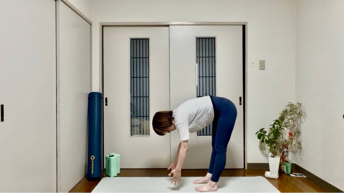 背中ストレッチ