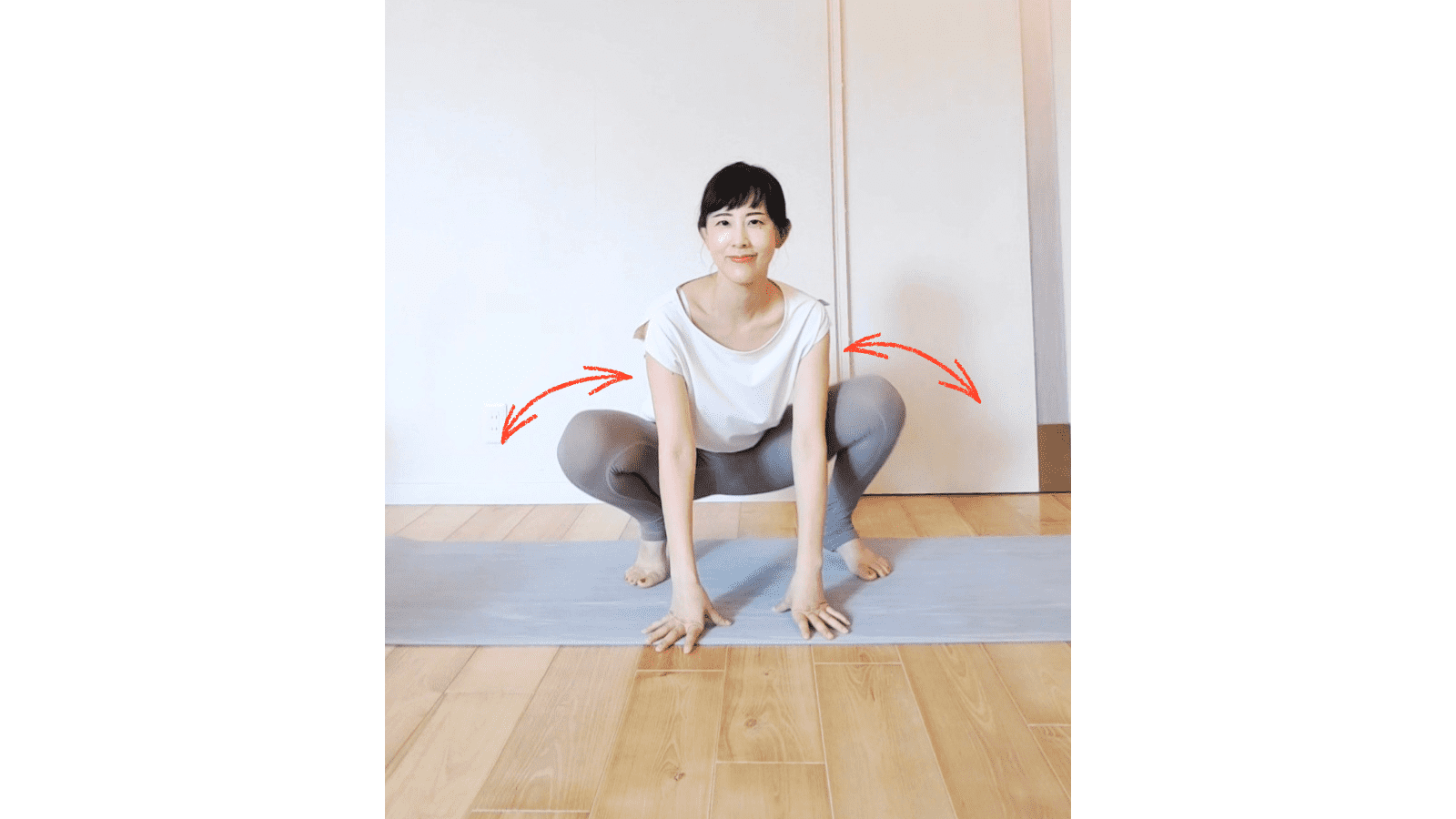 股関節ゆらゆら