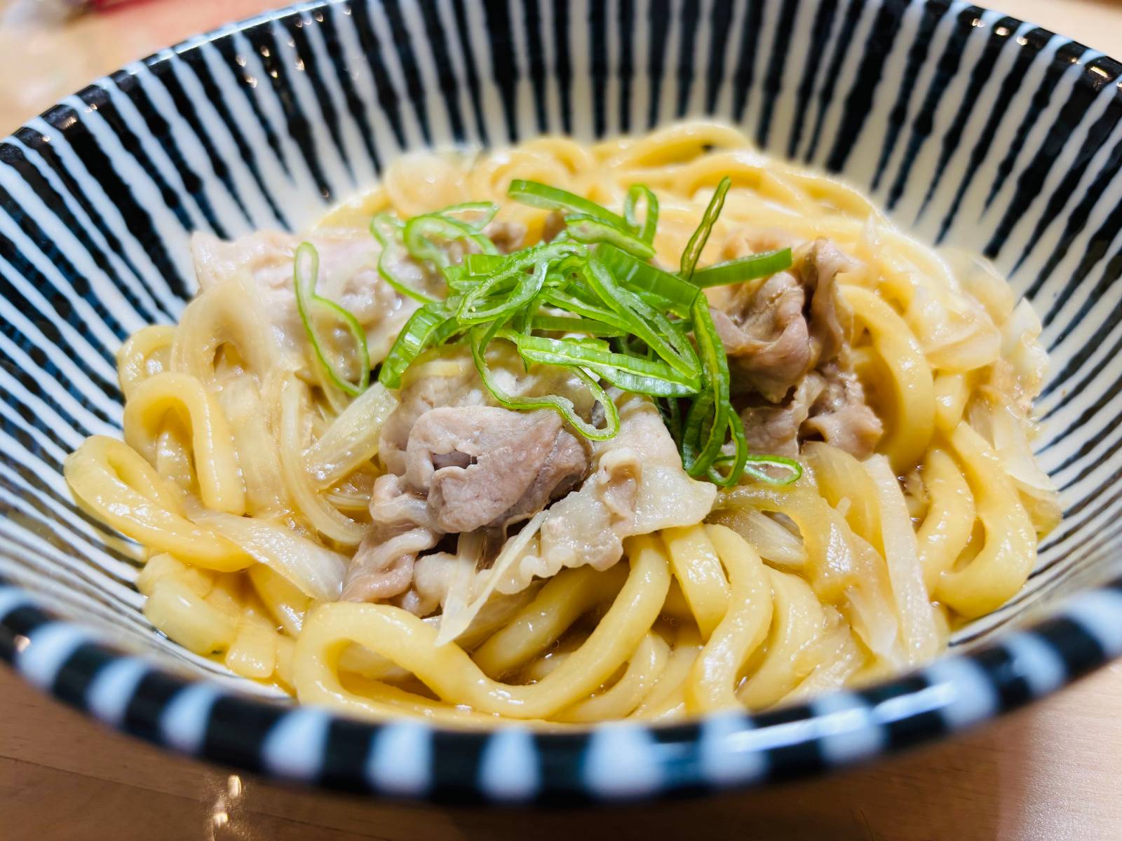 豚丼風うどん