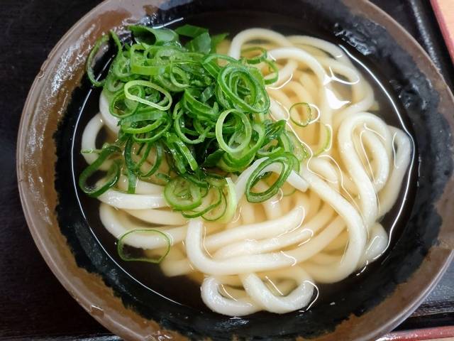 素うどん