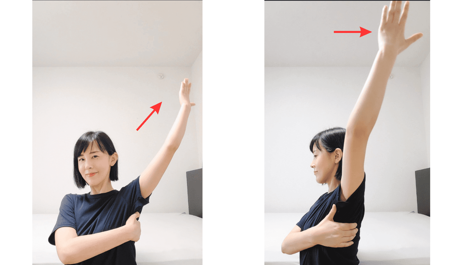 肩下げ筋エクササイズ