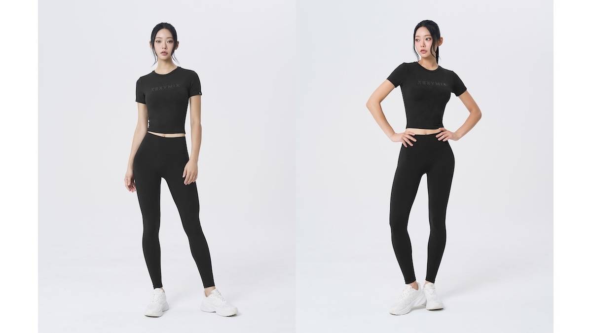 ＜XEXYMIX＞人気ウェアが特別仕様に。限定ロゴで楽しむブラックアイテムが登場