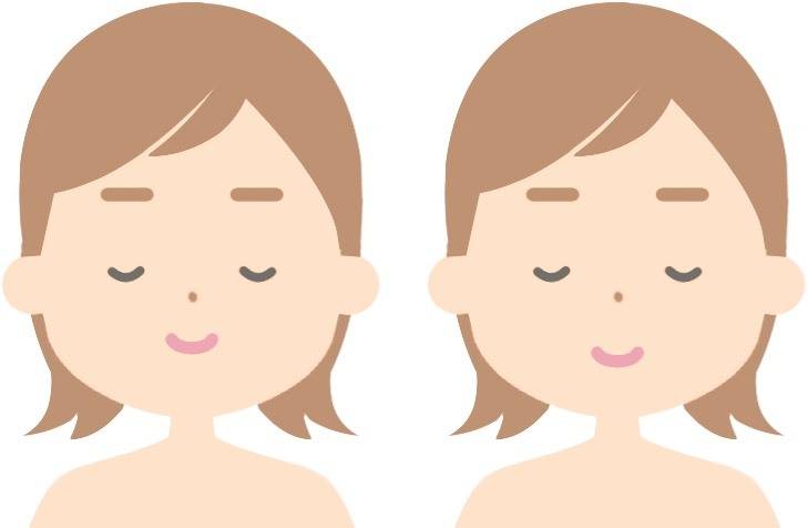 人中の長さ比較