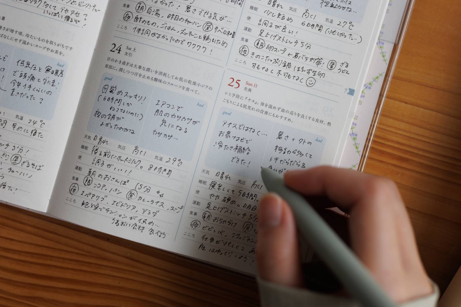 養生手帳