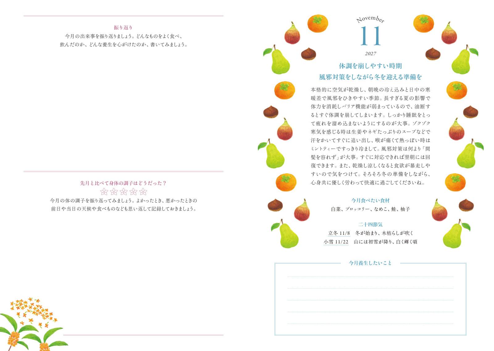 養生手帳