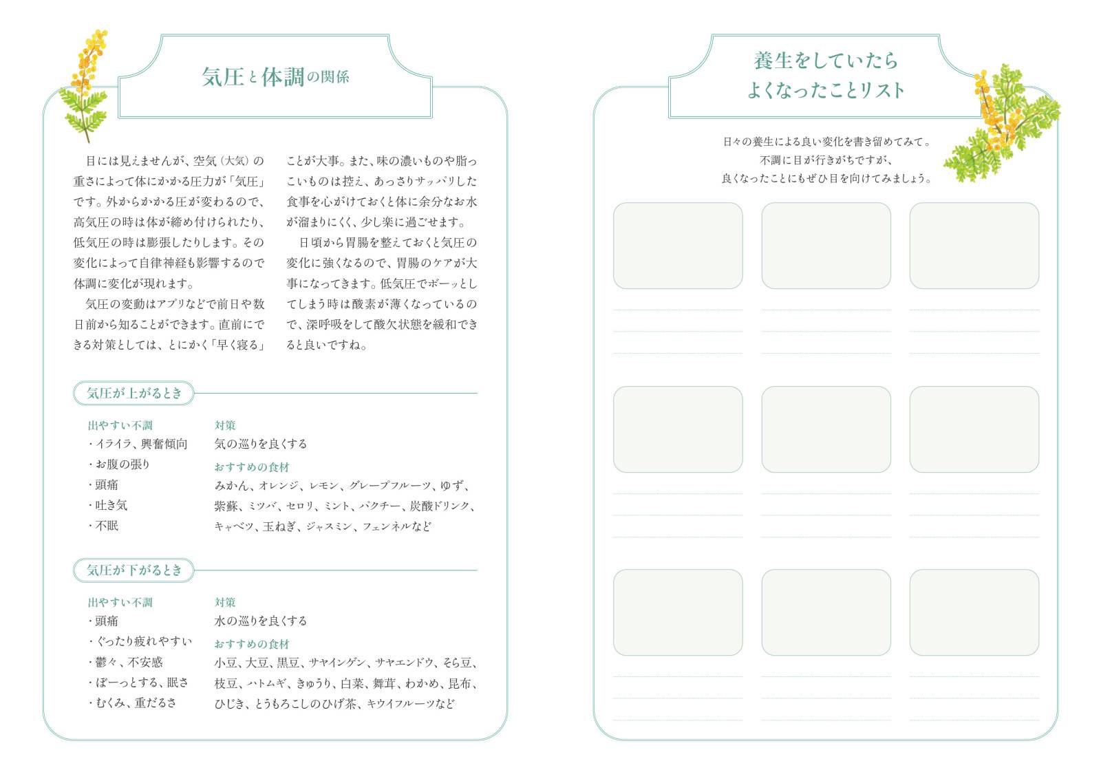 養生手帳