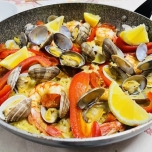 あさり　パエリア